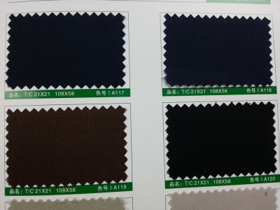 SD-DGYE   滌棉紗卡  T/C  21*21  108*58 細節-13